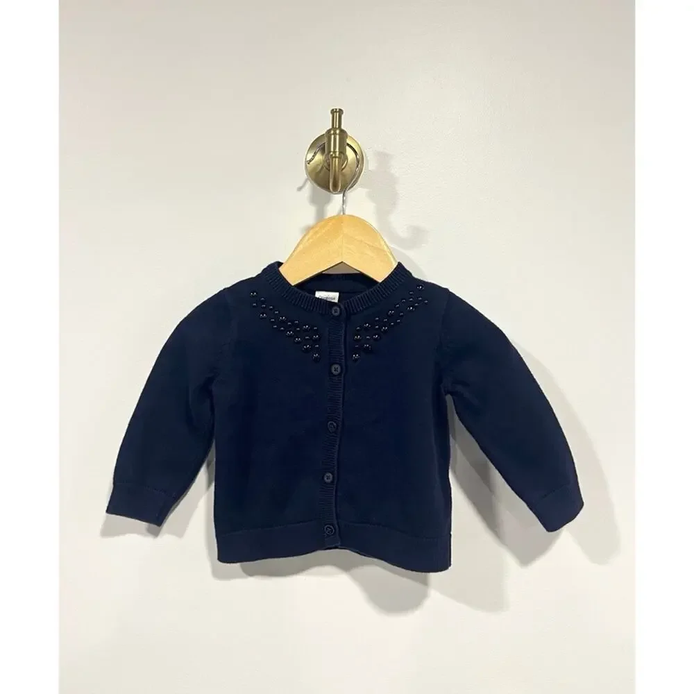 OshKosh B'gosh Embellished Navy Cardigan
